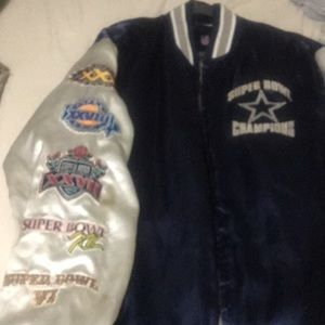 Cowboys 5X Super Bowl Championship Bomber Jacket